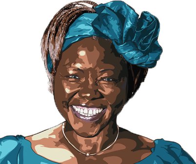 Professor Wangari Maathai, Nobel Peace Prize laureate